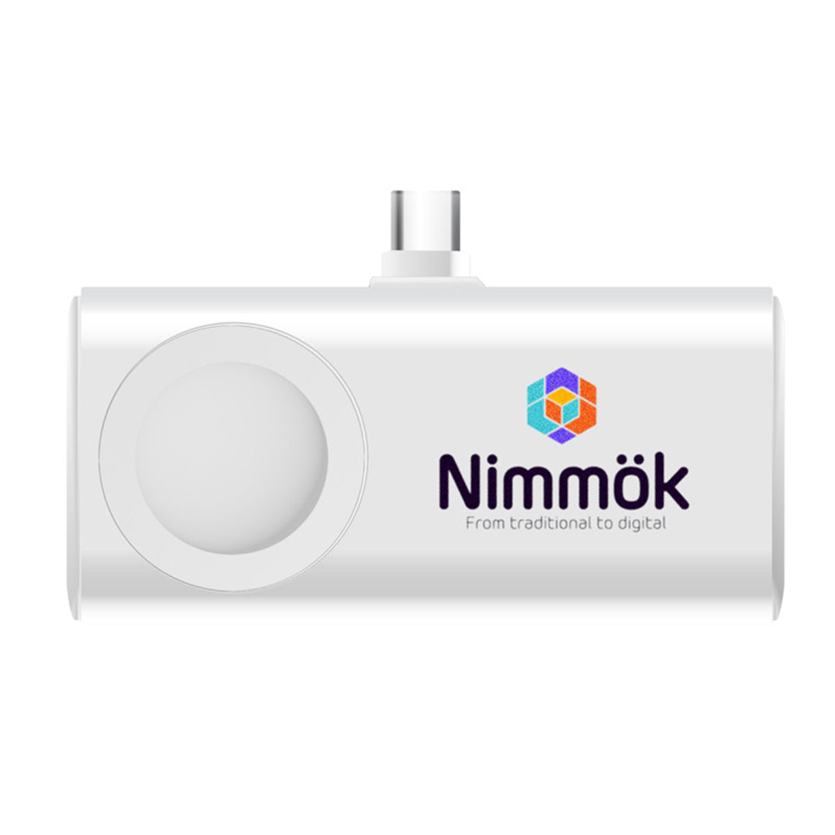 Custom logo 5,000 mAh Dual Plug Power Bank With Watch Charger