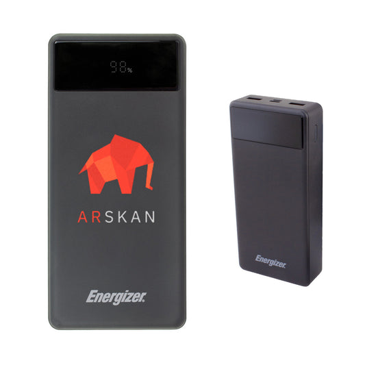Custom logo 20,000 mAh Energizer® PD Power Bank