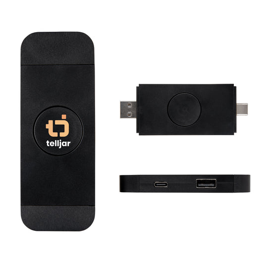 rABS Spinner Dual Input USB Hub
