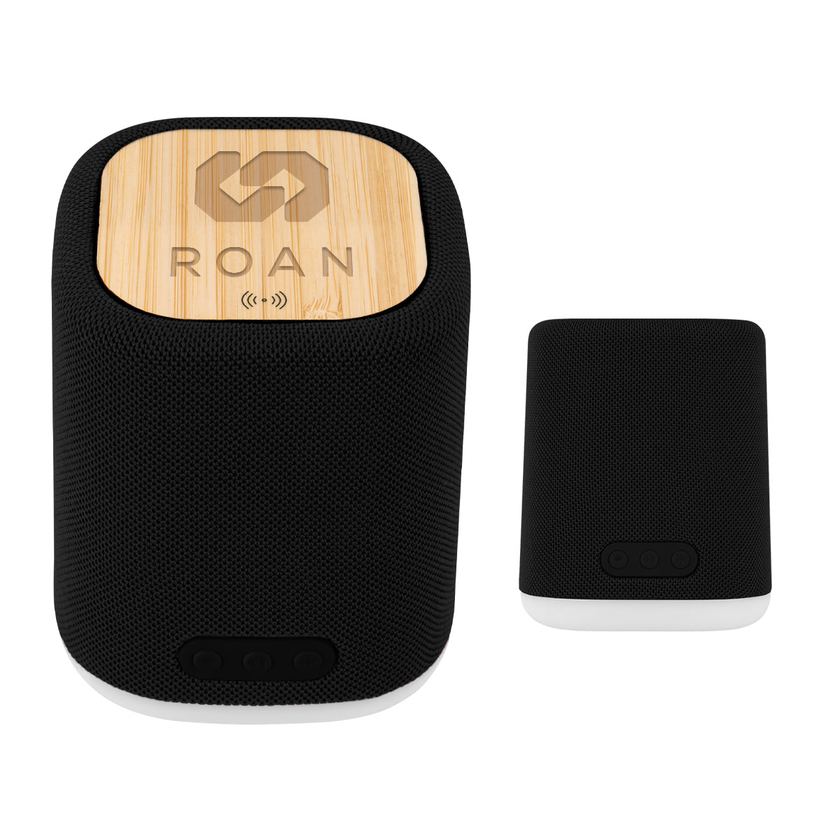 Custom logo Recycled Light Up Speaker & Wireless Charger