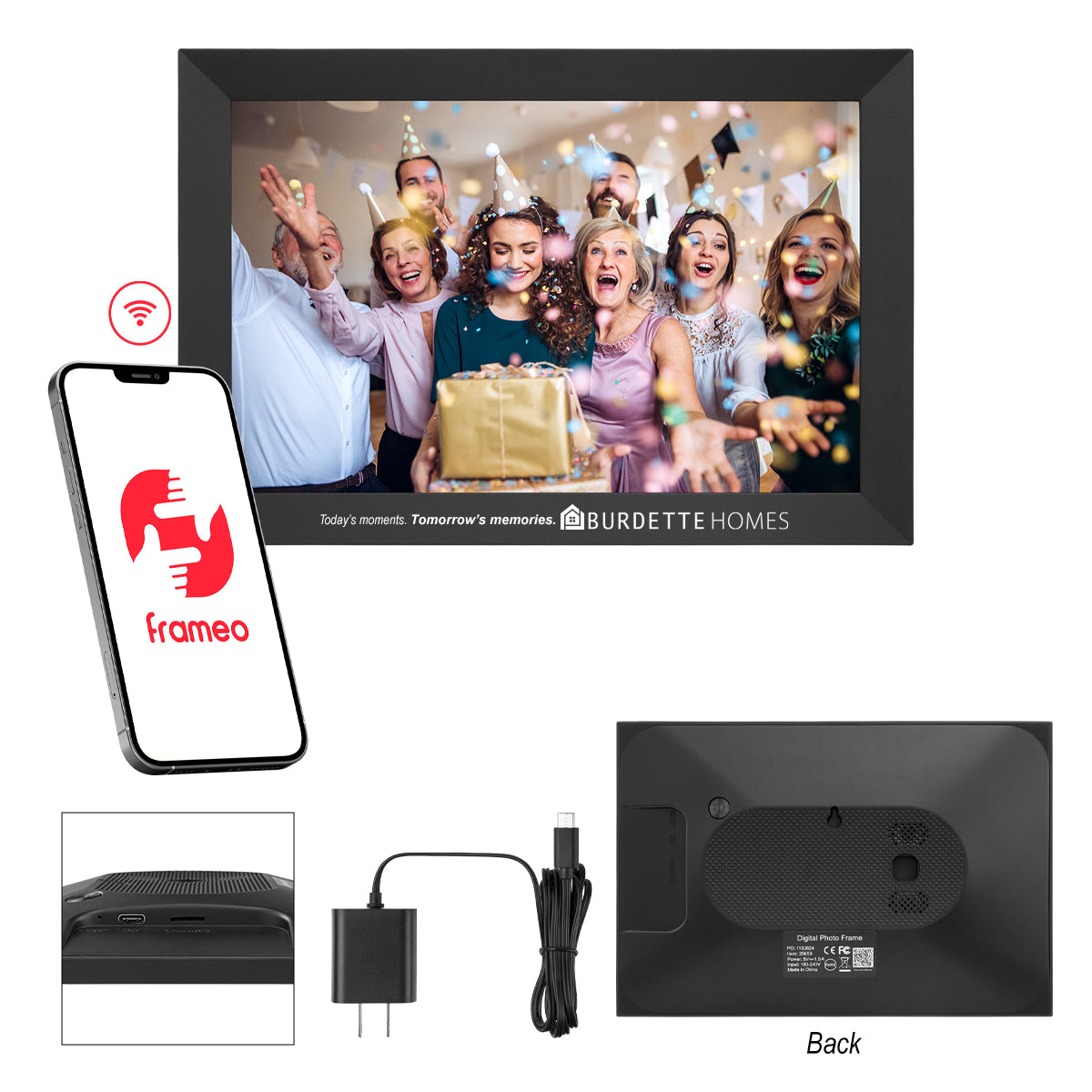 Custom logo 10.1" Digital Photo Frame