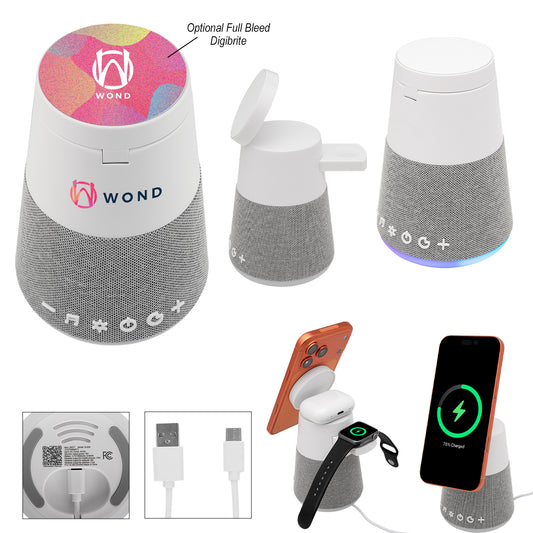 Custom logo Astro Light Up Speaker Multi-Charging Sound Machine