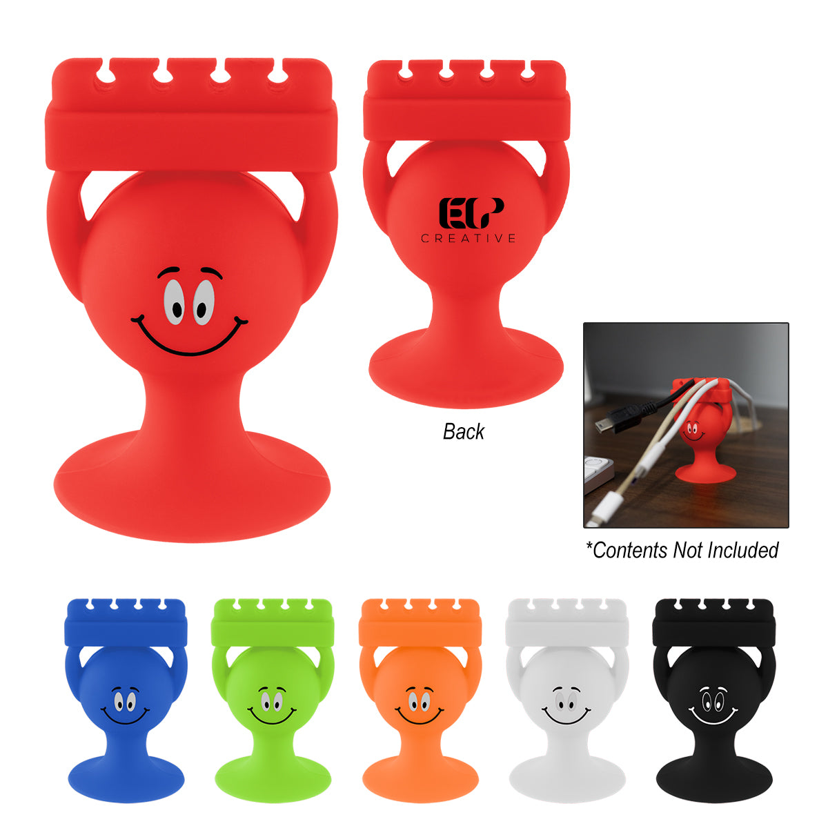 Custom logo Cable Guy Phone & Cable Holder