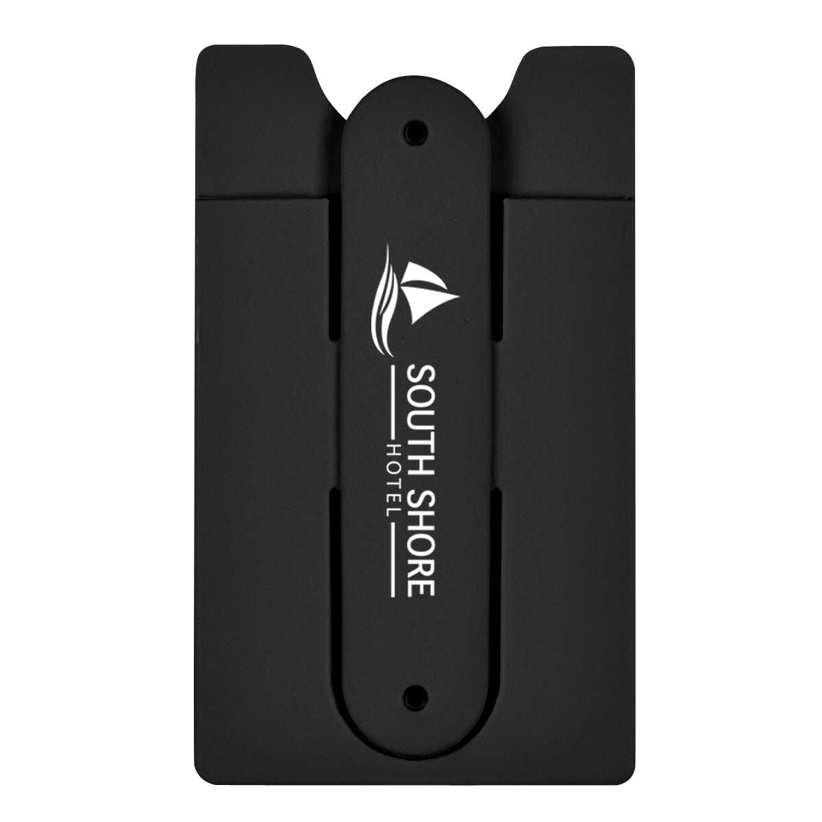 Custom logo Silicone Phone Wallet With Stand