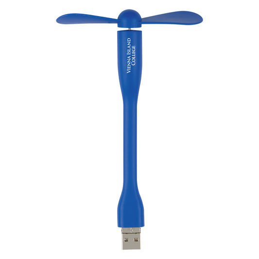 Custom logo Mini USB Fan With 3-Way Connector