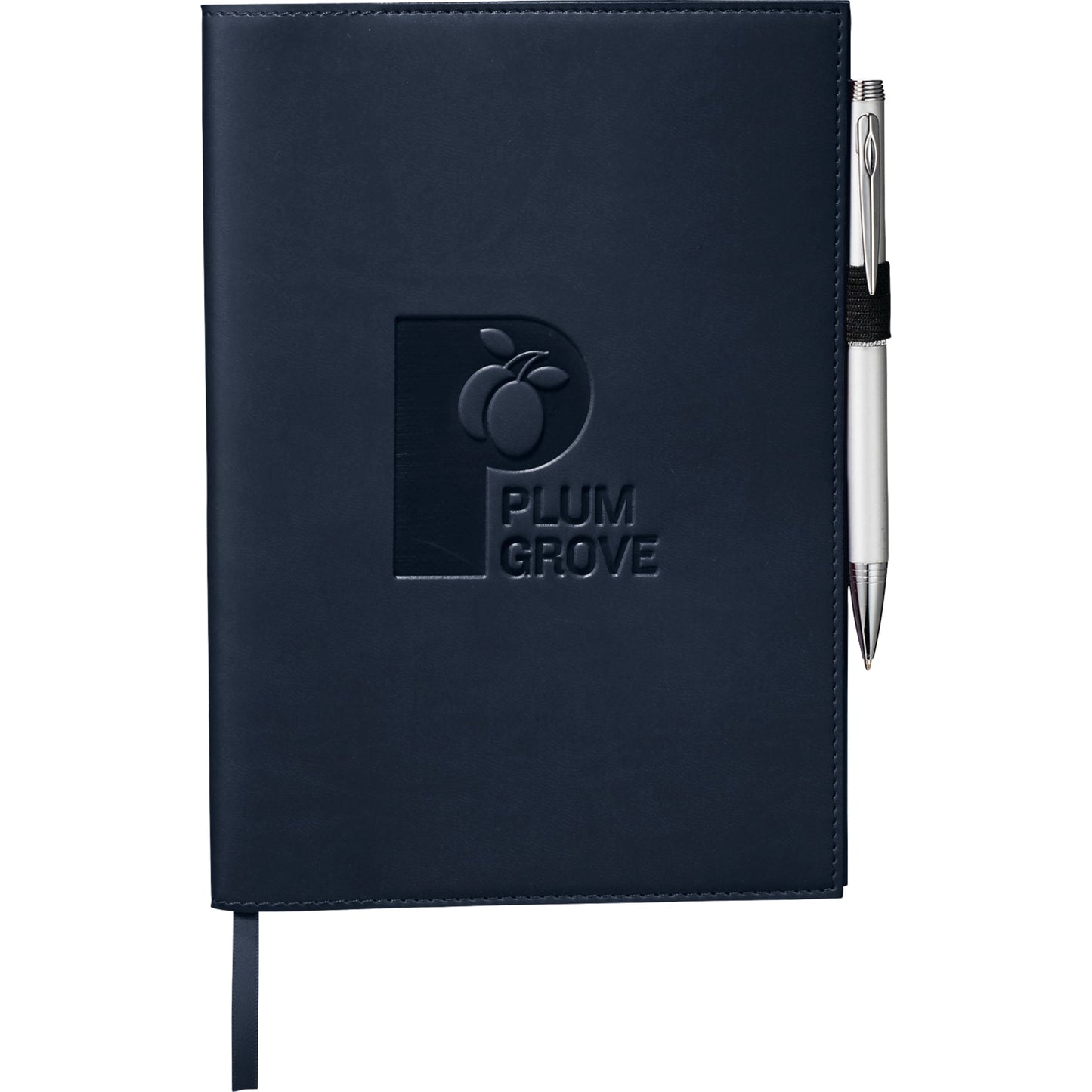 Custom logo FSC® Mix 6" x 8.5" Pedova™ Refillable Journal