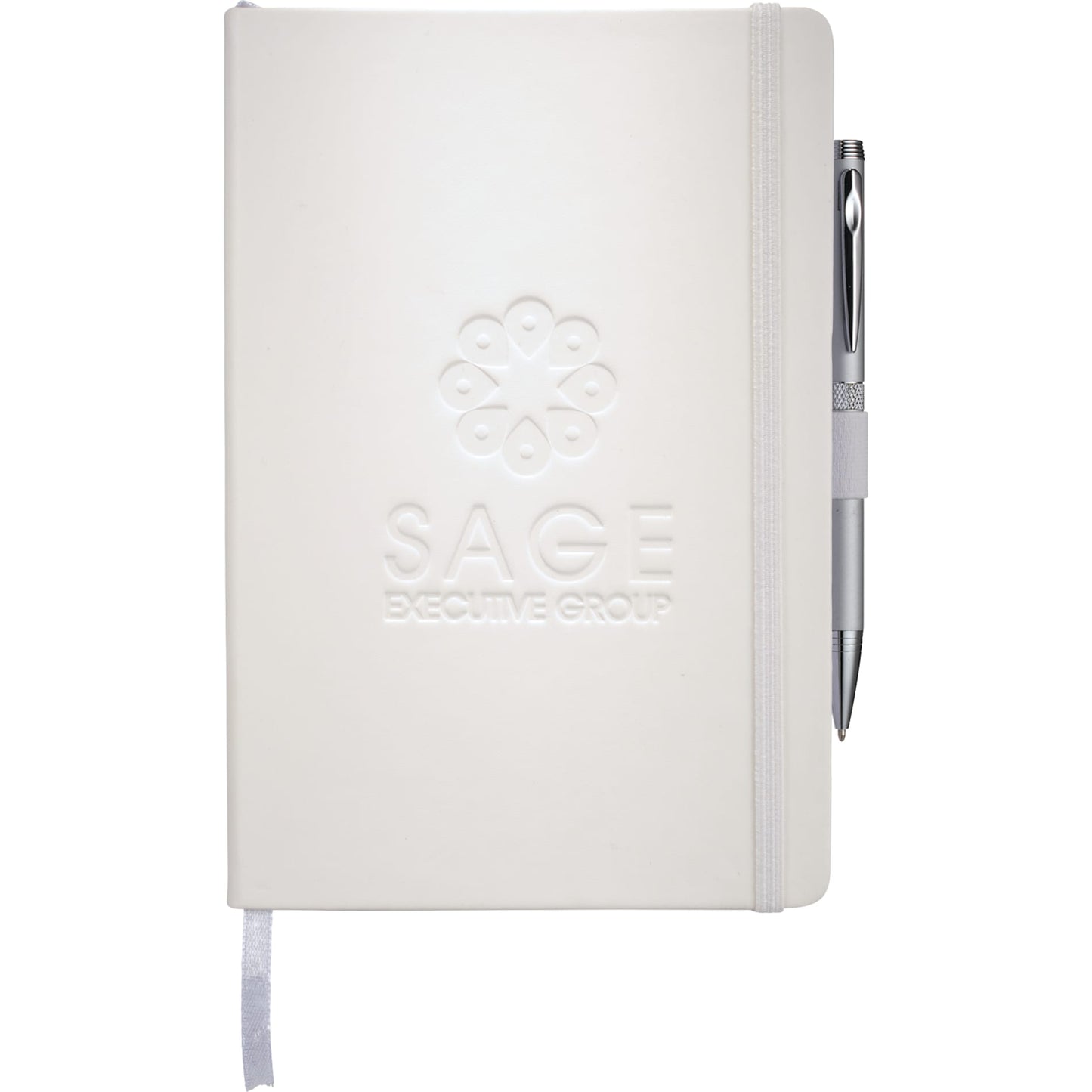 Custom logo FSC® Mix 5.5" x 8.5" Nova Bound Journal