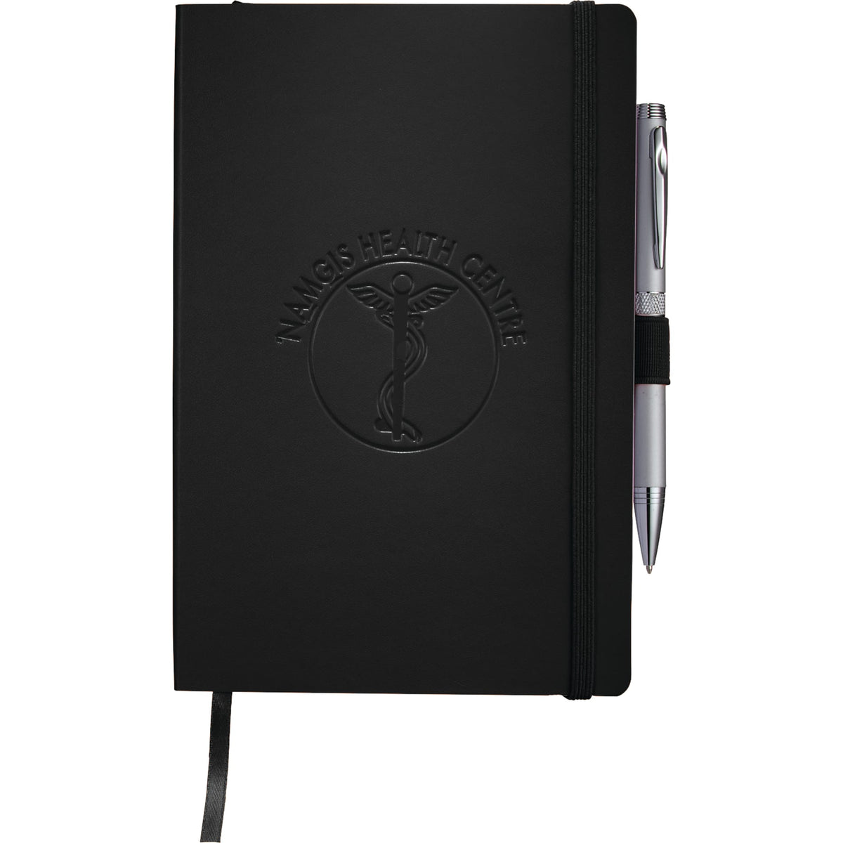 Custom logo FSC® Mix 5.5"x 8.5" Nova Soft Bound Journal