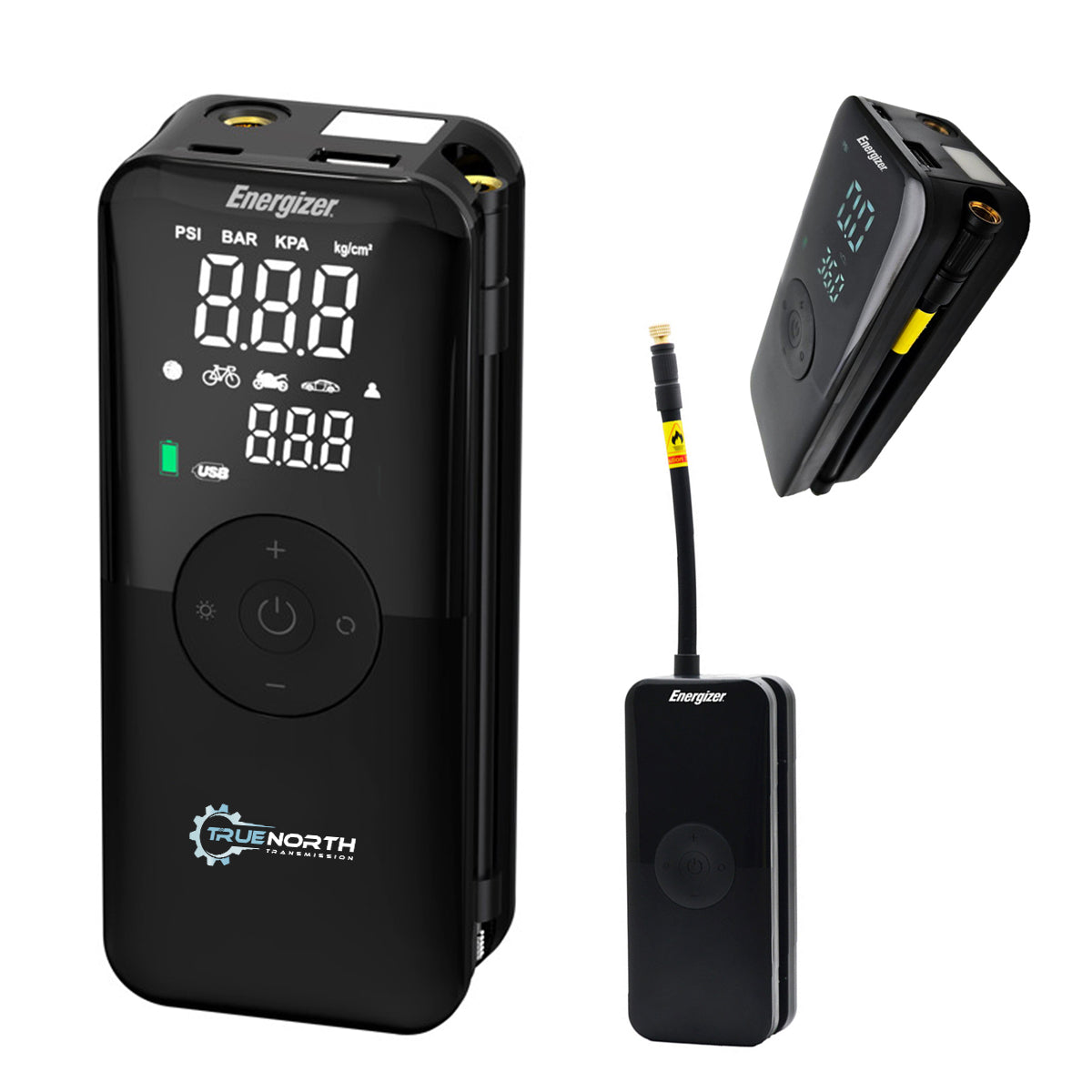 Custom logo Energizer® Tire Pump And Power Bank