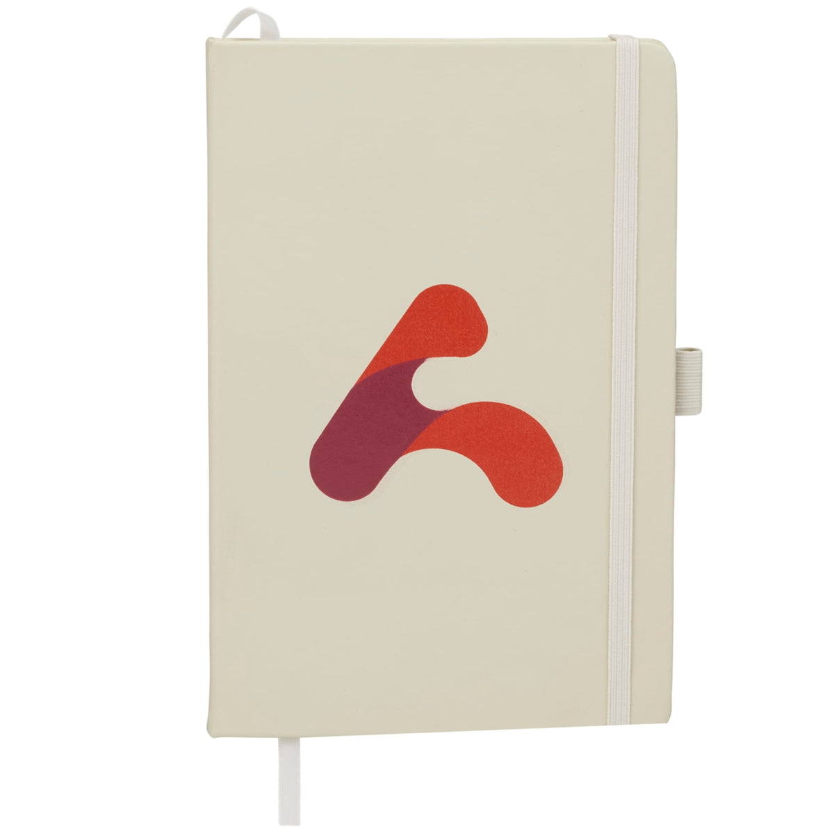 Custom logo 5.5" x 8.5" FSC® Mix Pineapple Leather Journal