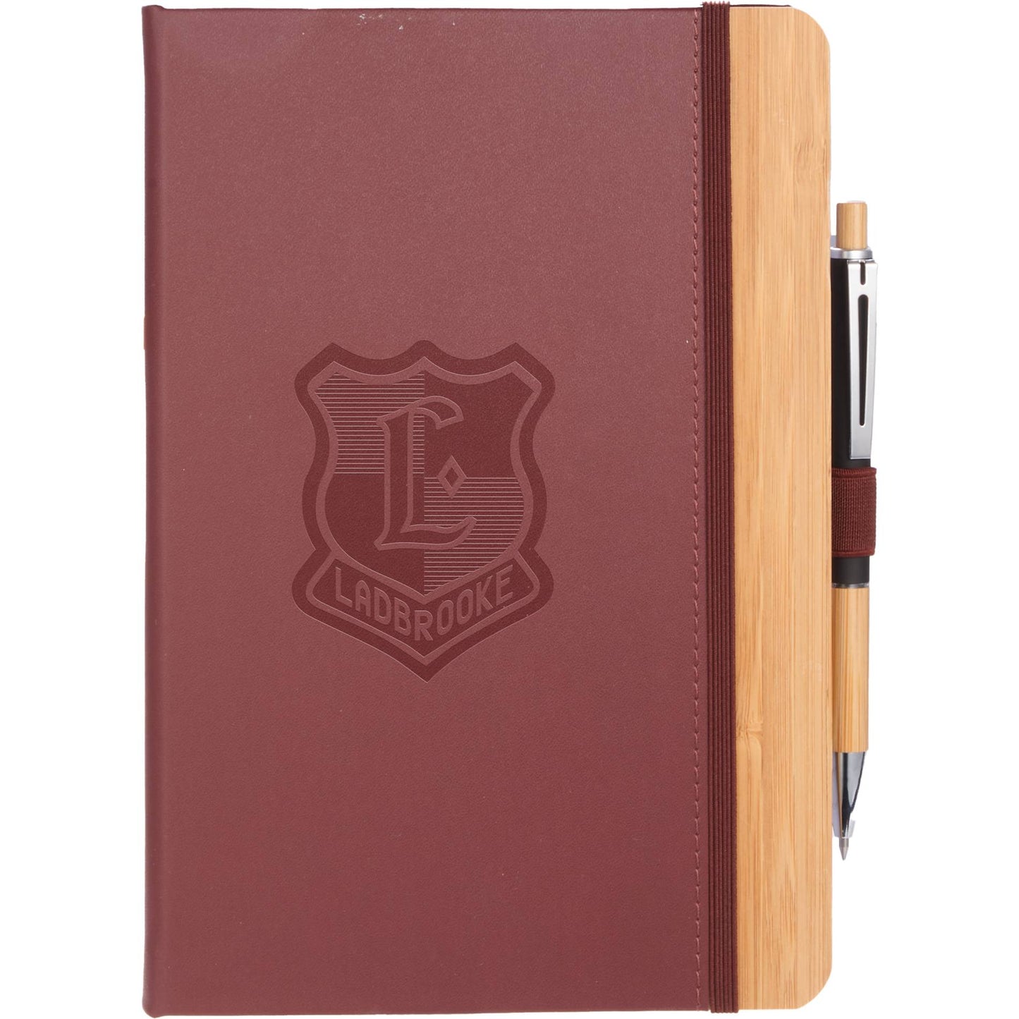 5.5” x 8.5” FSC® Recycled Bamboo Fiber PU Journal