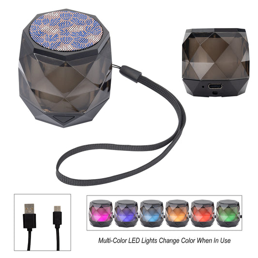 Custom logo Octave Light Up Wireless Speaker 2.0