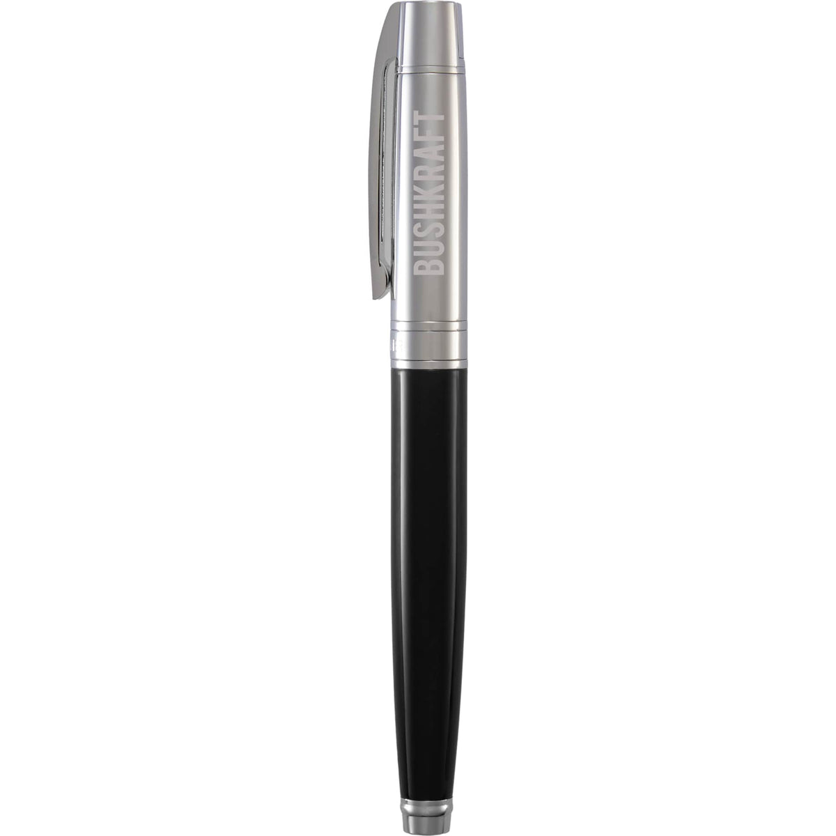 Custom logo Sheaffer® 300 Glossy Chrome Black Roller Ball