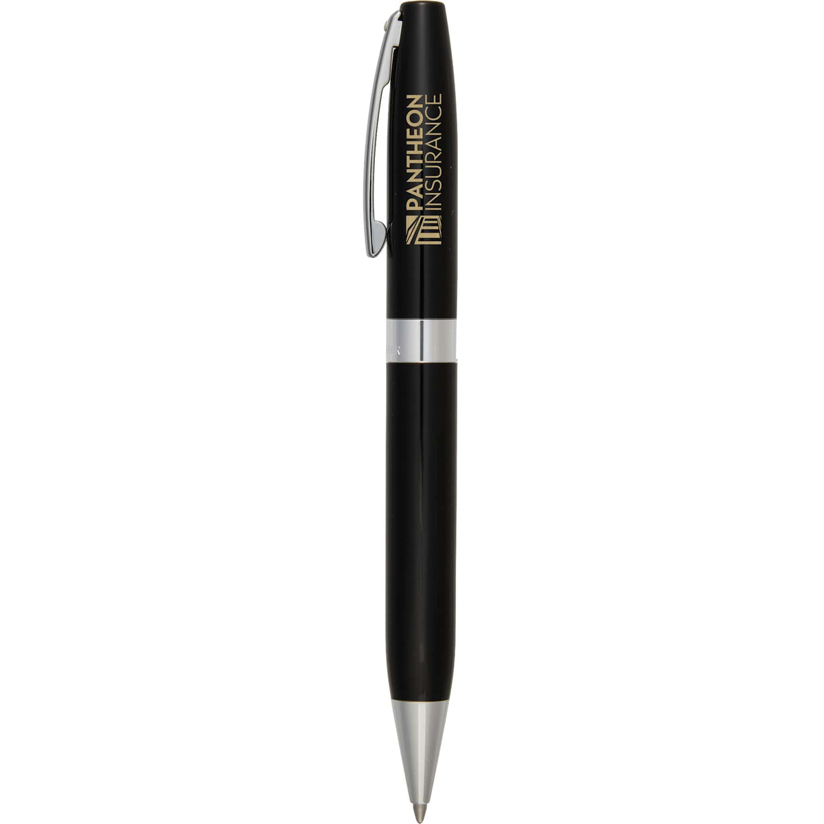 Custom logo Sheaffer® Legacy Black and Chrome Ballpoint
