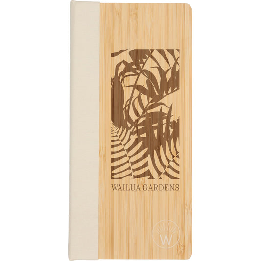 Custom logo Wellable™ FSC® 100% Bamboo Sticky Notes Pad
