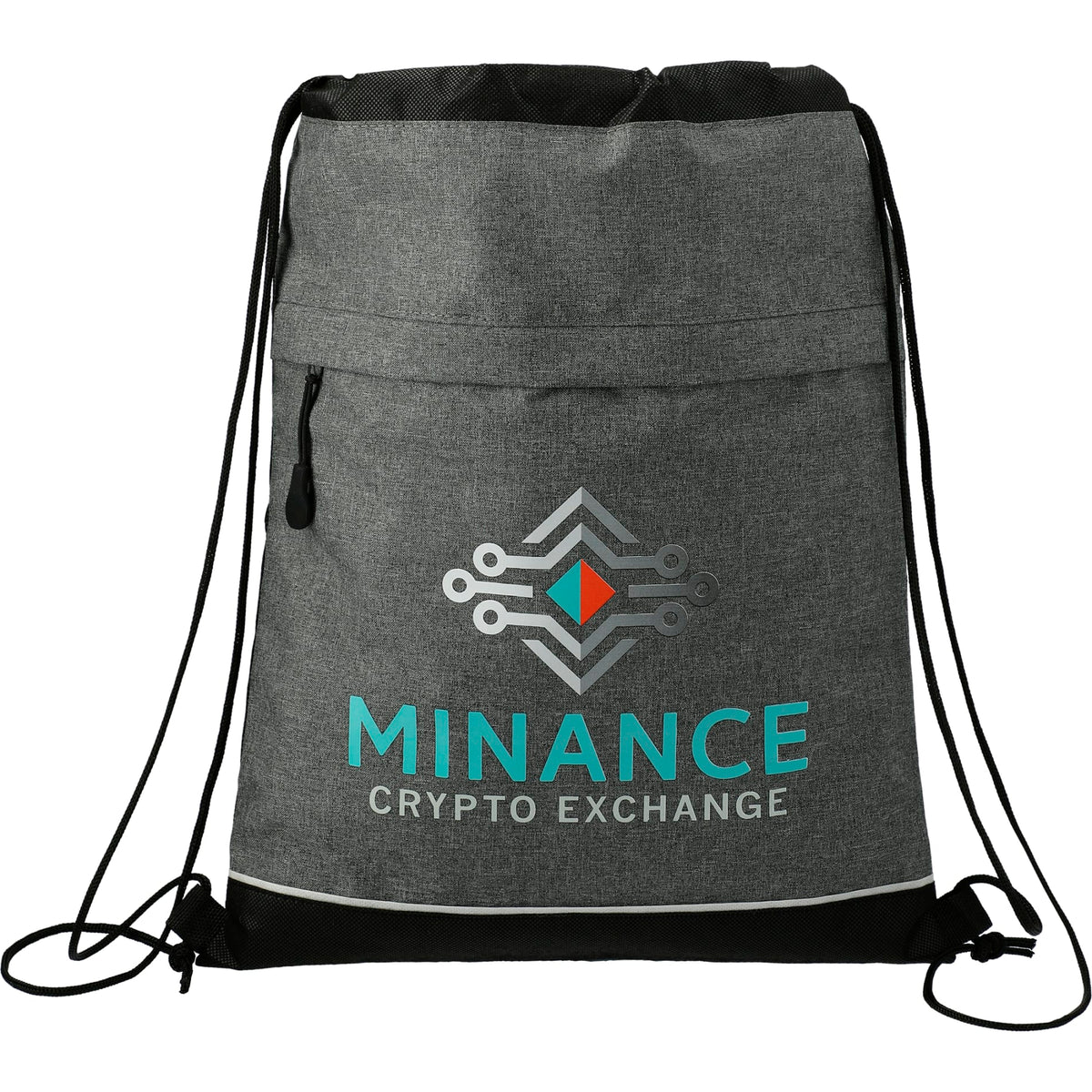 Custom logo Quarry Drawstring Bag