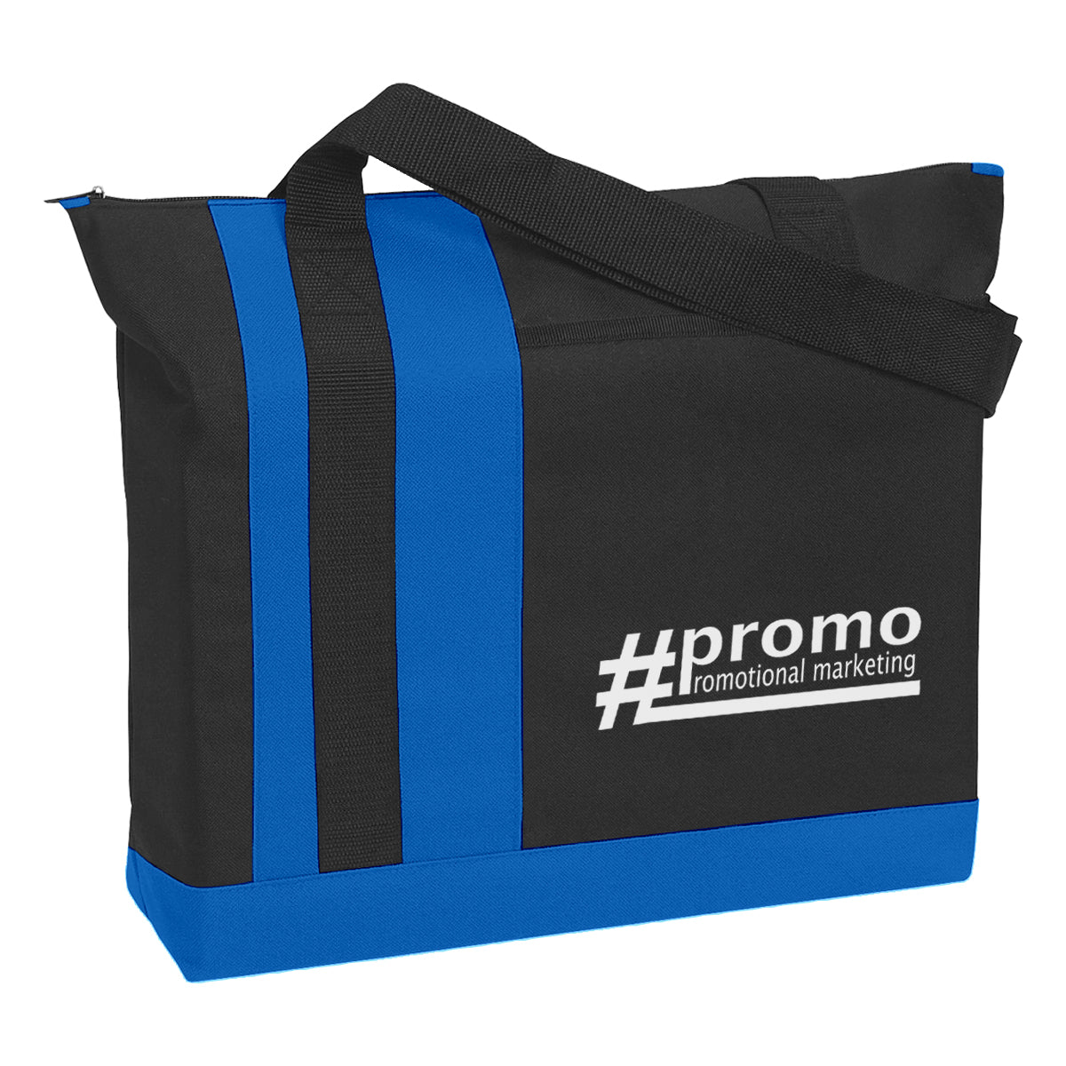 Custom logo Tri-Band Tote Bag