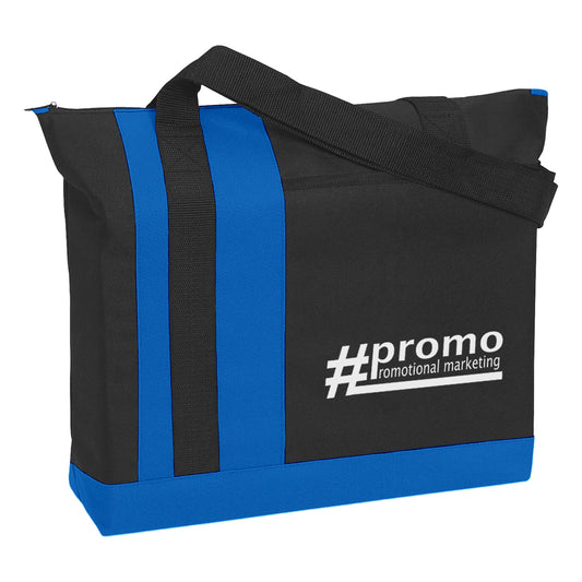 Custom logo Tri-Band Tote Bag