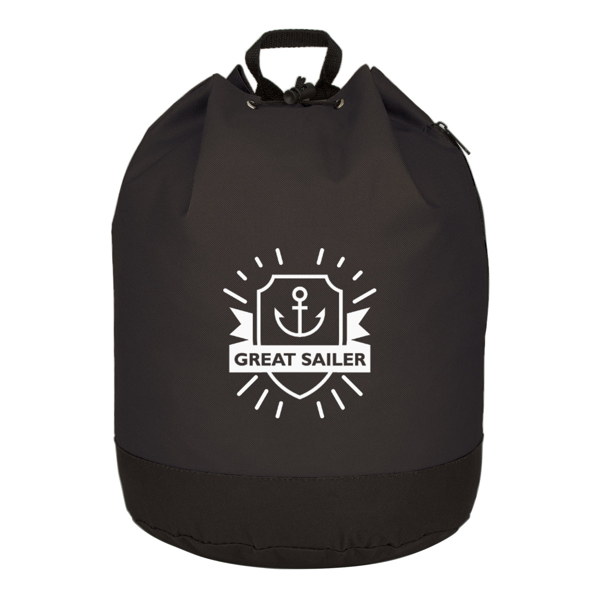 Custom logo Bucket Bag Drawstring Backpack