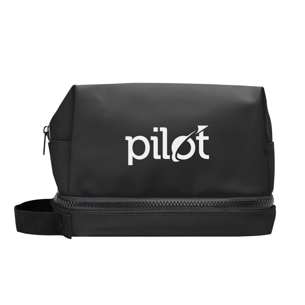 Hudson rPET Leatherette Toiletry Bag