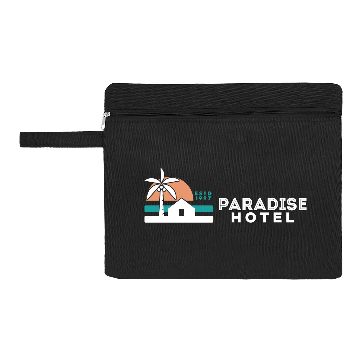 Custom logo Utility RPET Wet/Dry Bag With Loop