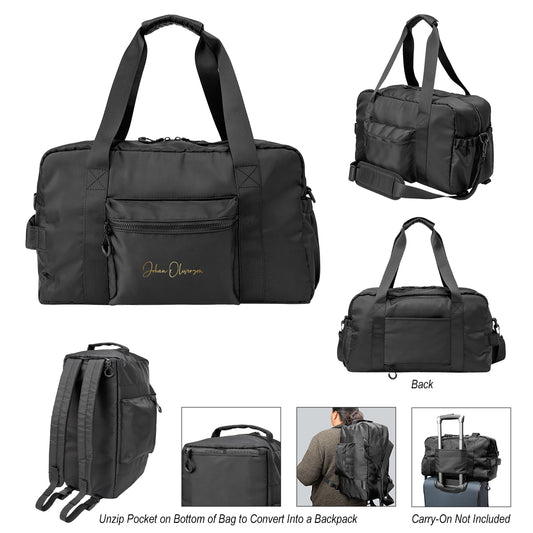 Anywhere rPET Sport Duffel Bag And Backpack