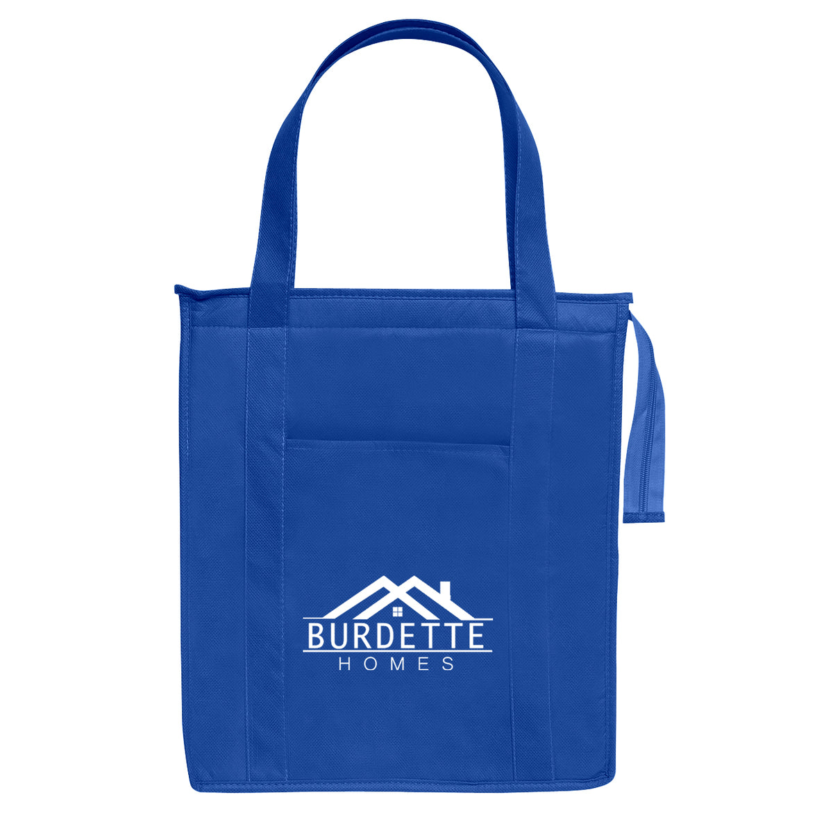 Custom logo Non-Woven Insulated Shopper Tote Bag