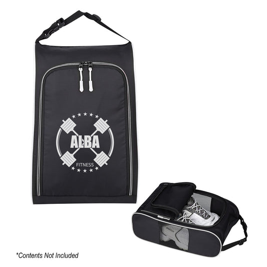 Custom logo Crosstown Side-Mesh Shoe Bag