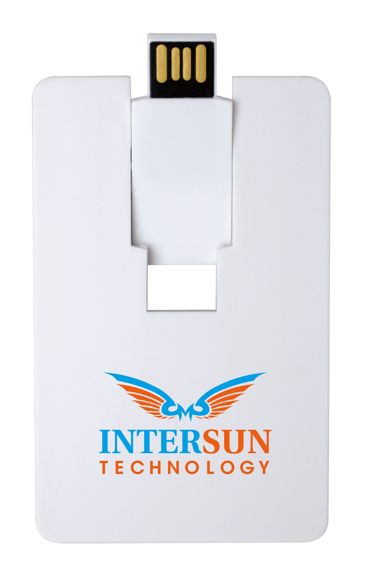 Custom logo 1 GB Flip Card USB 2.0 Flash Drive