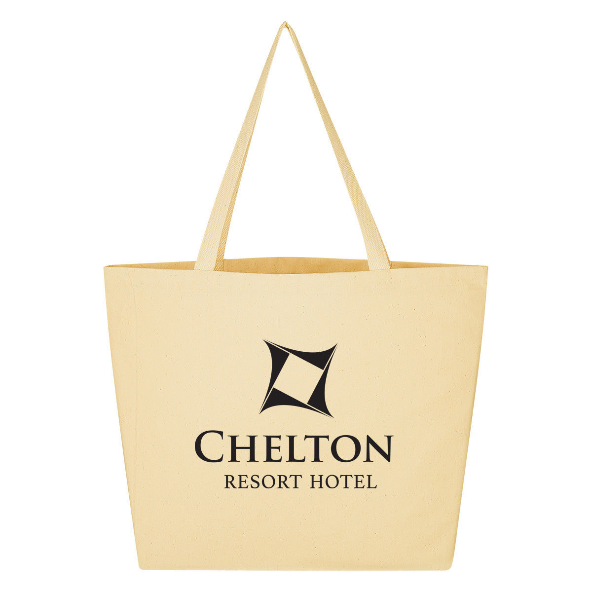 Custom logo The Outing 10 Oz. Cotton Twill Tote Bag