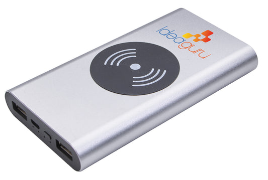 Aluminum HD Wireless Power Bank 10,000 mAh