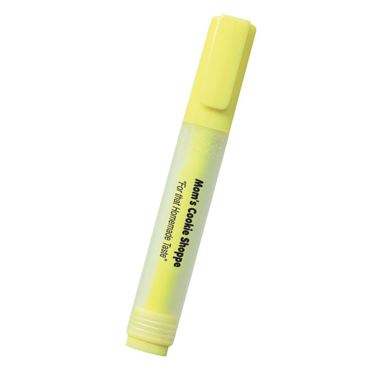 Custom logo Frosted Barrel Highlighter