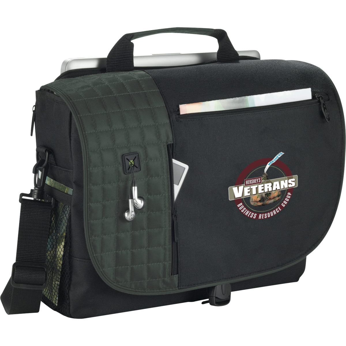 Custom logo Verve TSA 15" Computer Messenger Bag