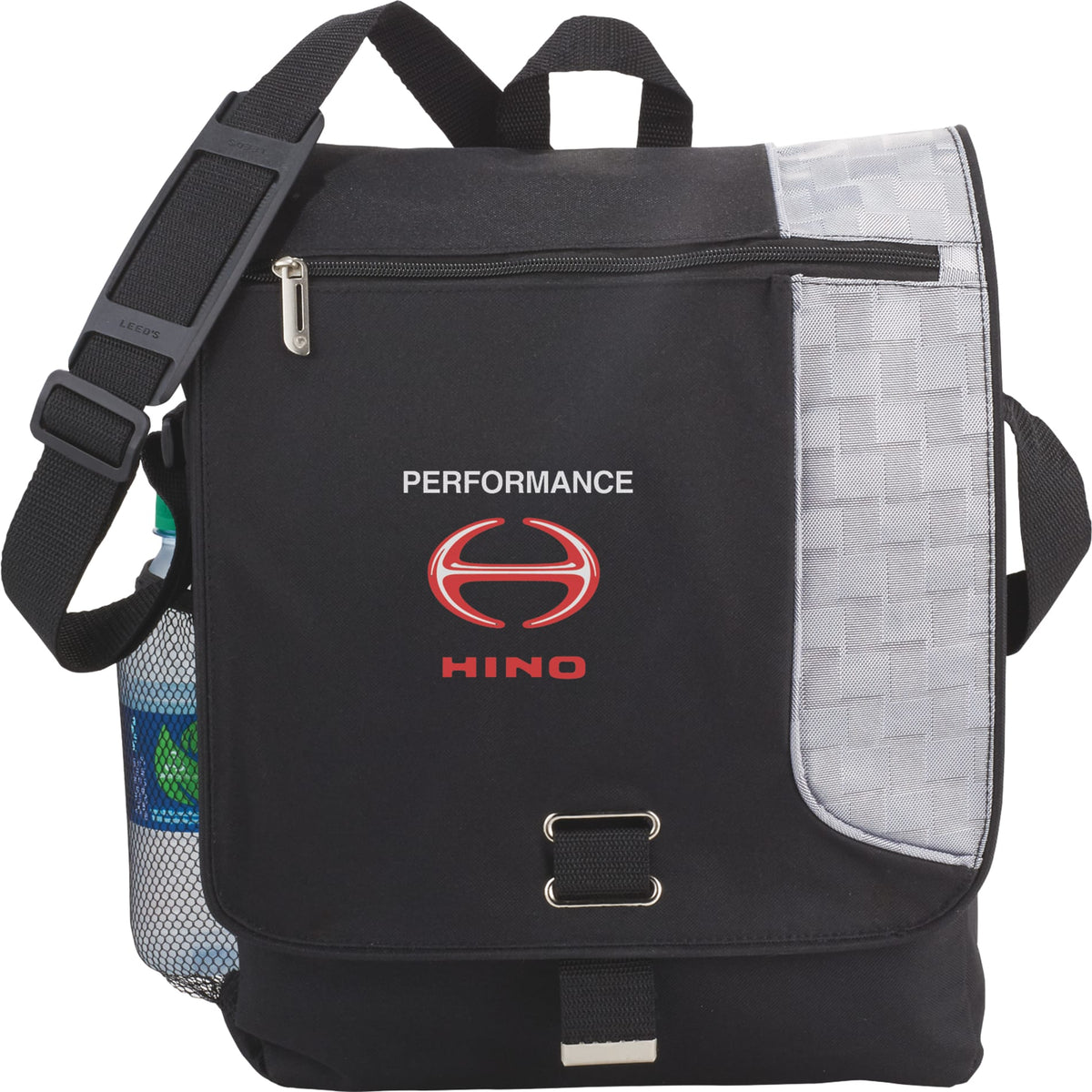 Custom logo Gridlock Vertical 15" Computer Messenger Bag
