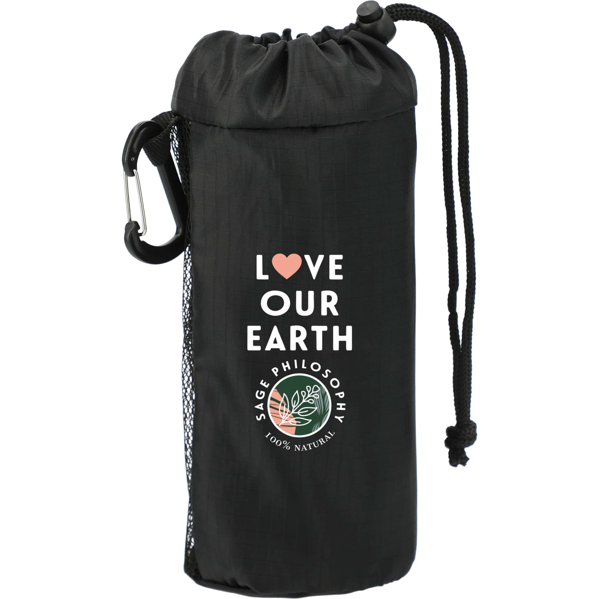 Custom logo Ash Recycled 3-Pack Shopper Totes