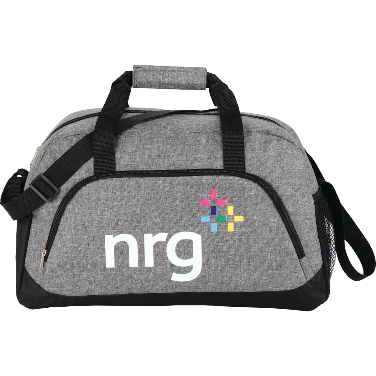 Custom logo 18.5" Medium Graphite Duffel Bag