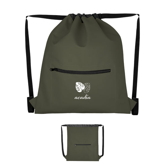 Custom logo Hudson rPET Drawstring Bag
