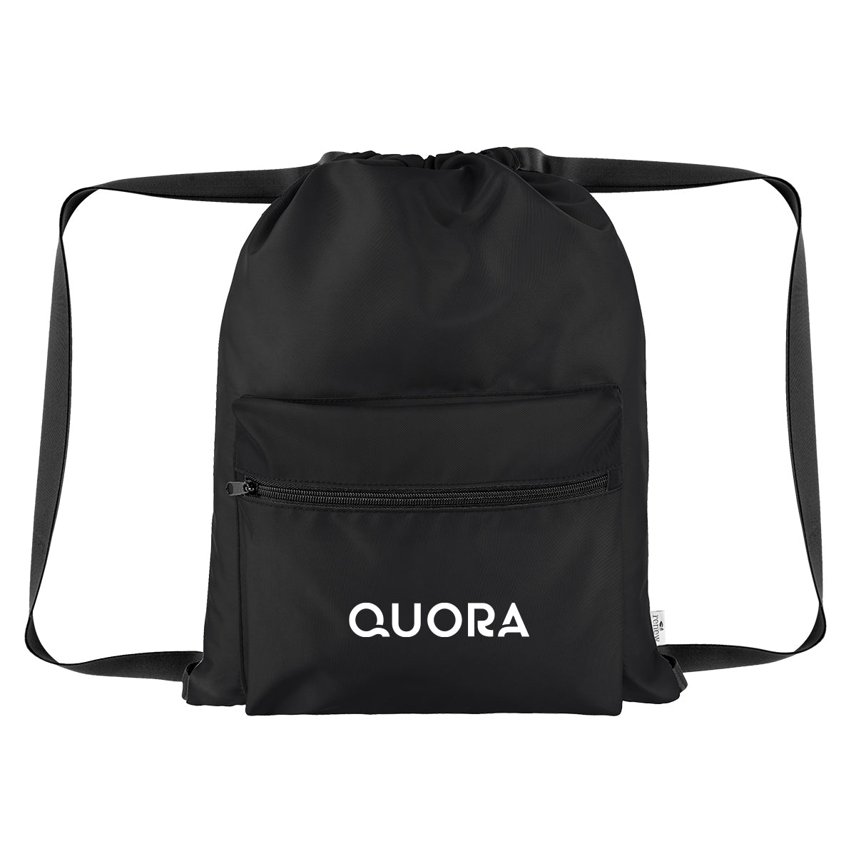 Custom logo Anywhere rPET Drawstring Bag