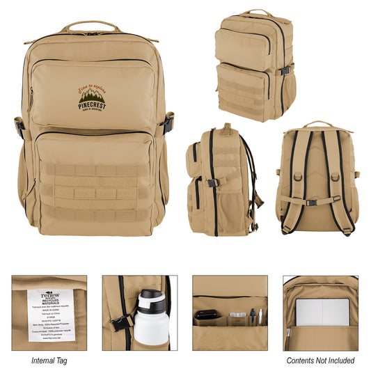 Kenny rPET Tactical Laptop Backpack