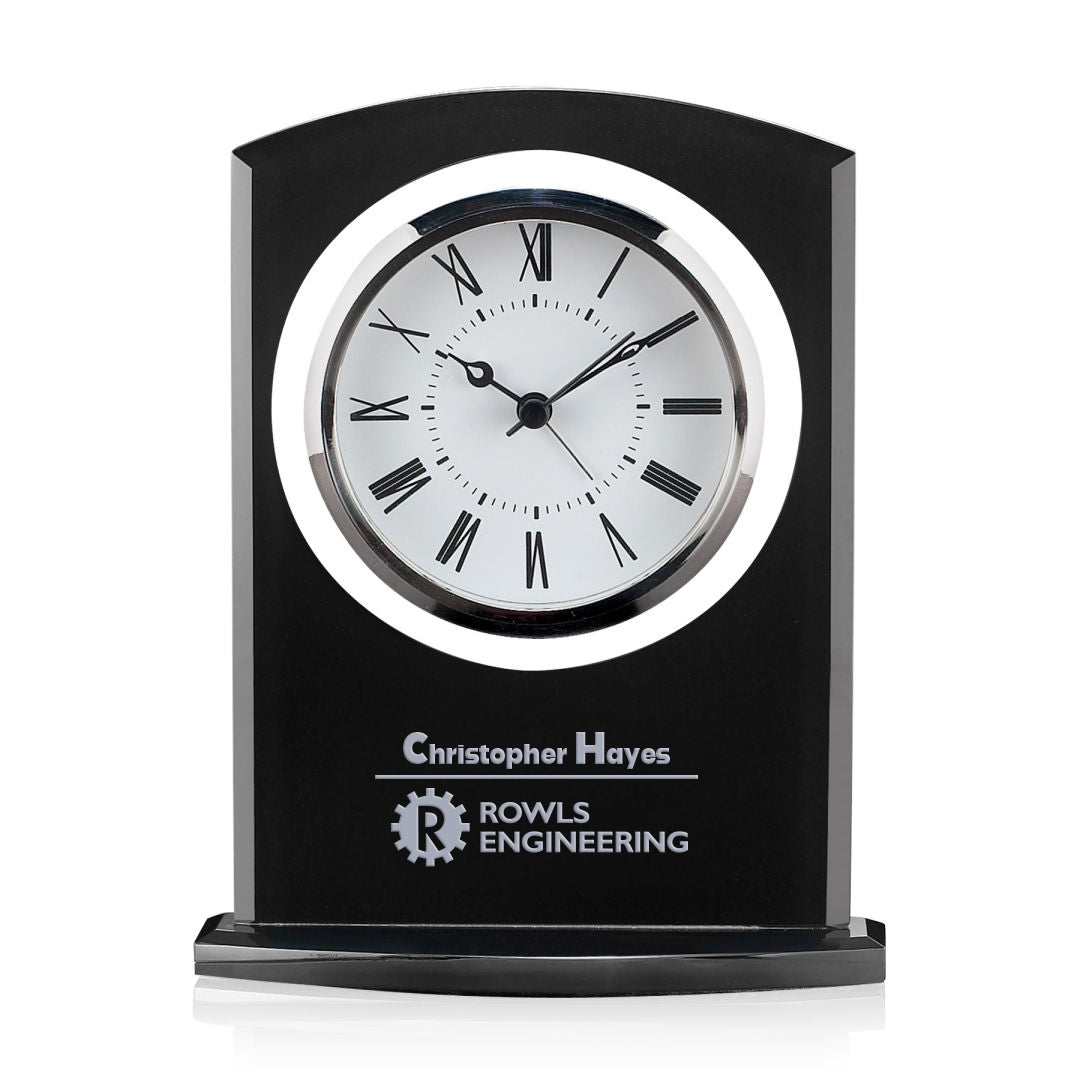 Custom logo Legacy in Time Award in Black