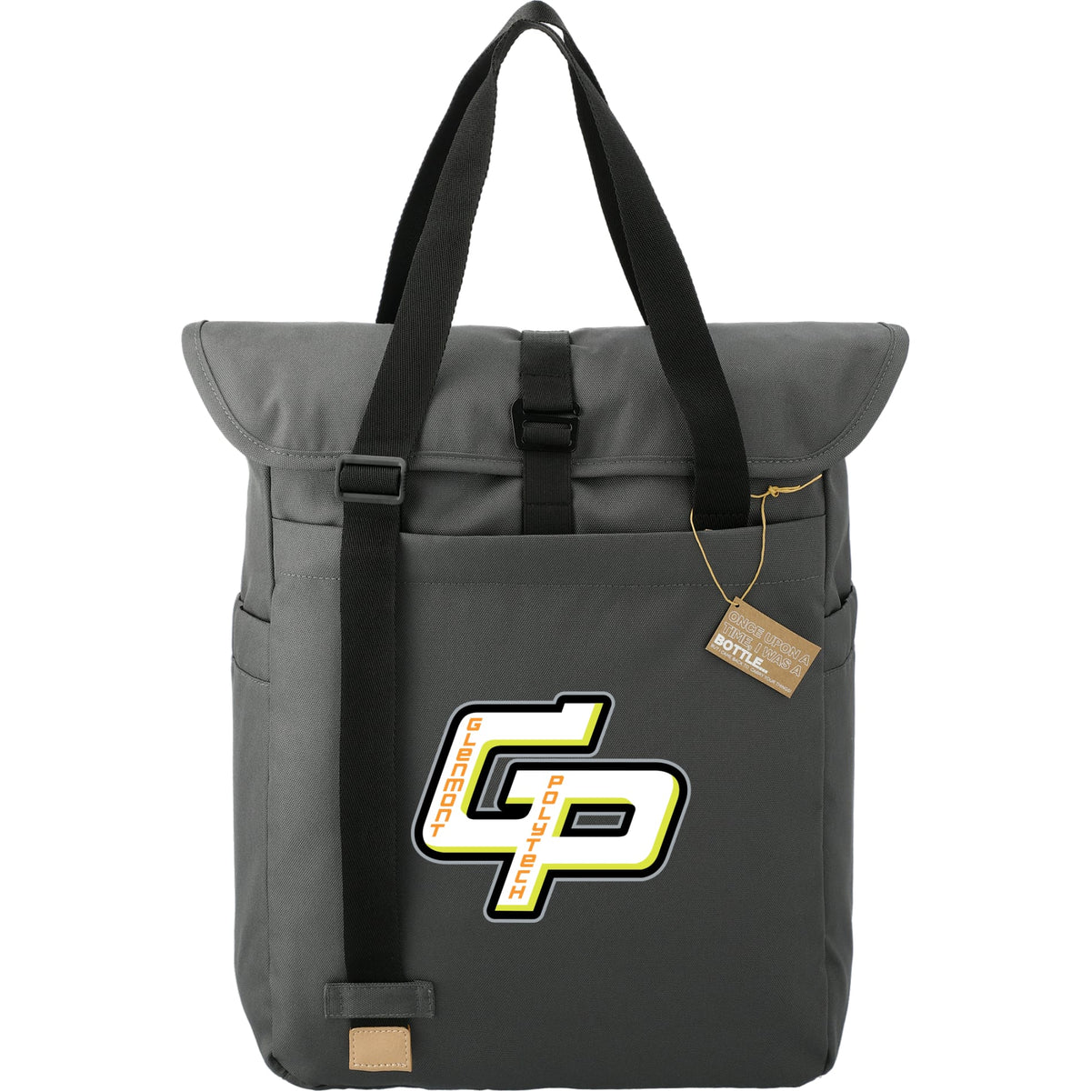 Custom logo Aft Recycled Computer Tote