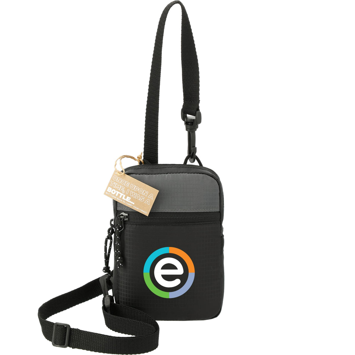 Custom logo NBN Trailhead Recycled Crossbody Pouch