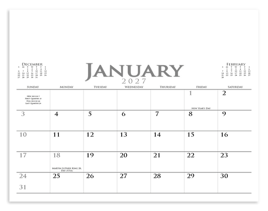 Executive Small Quantity Appointment Calendar