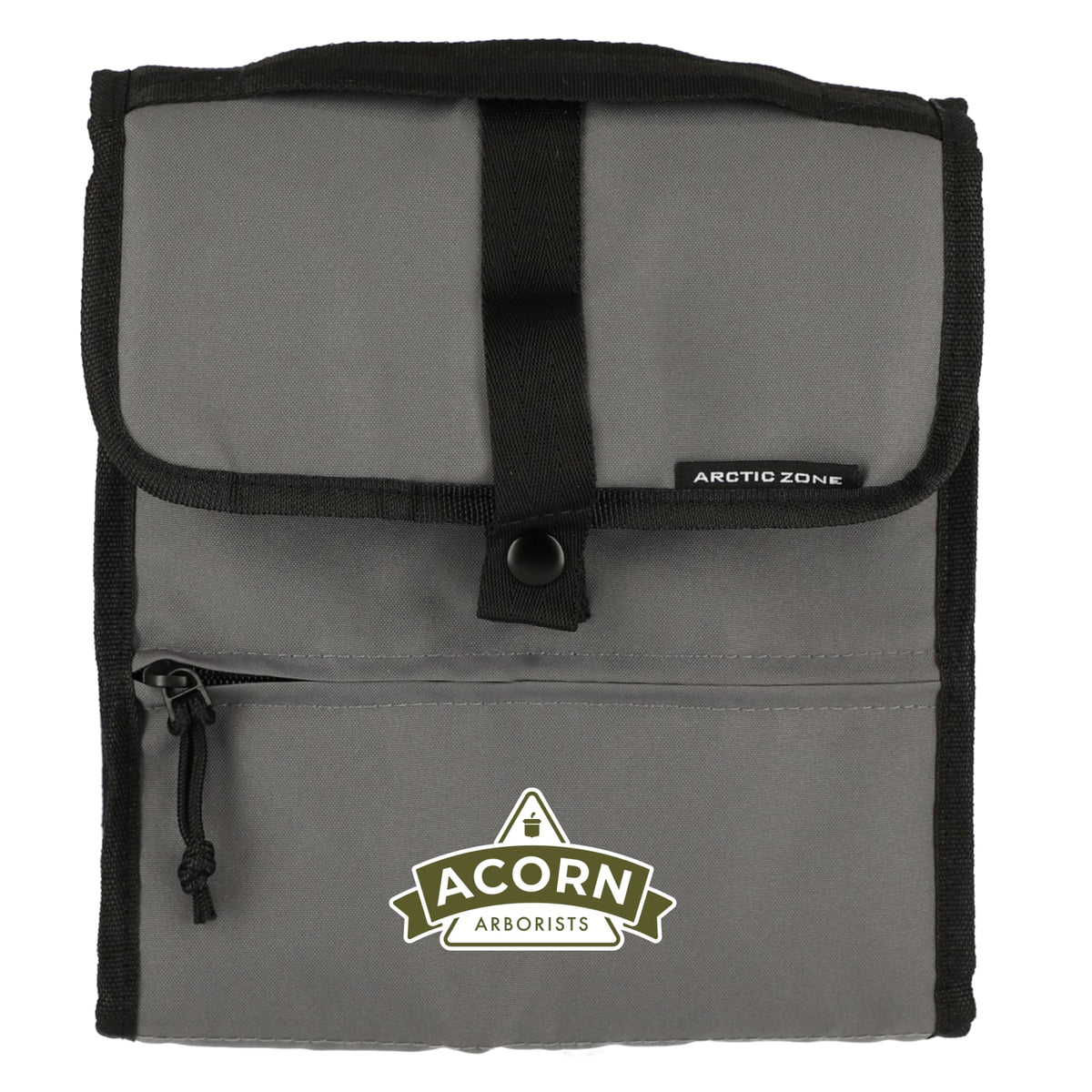 Custom logo Arctic Zone® Repreve® 6 Can Lunch Cooler