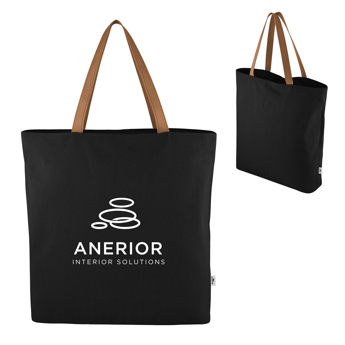 Larchmont 9 Oz. Recycled Cotton Tote Bag