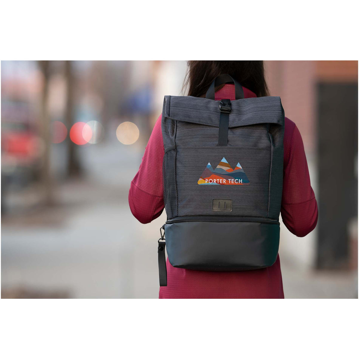 Custom logo NBN Whitby Insulated 15" Computer Backpack
