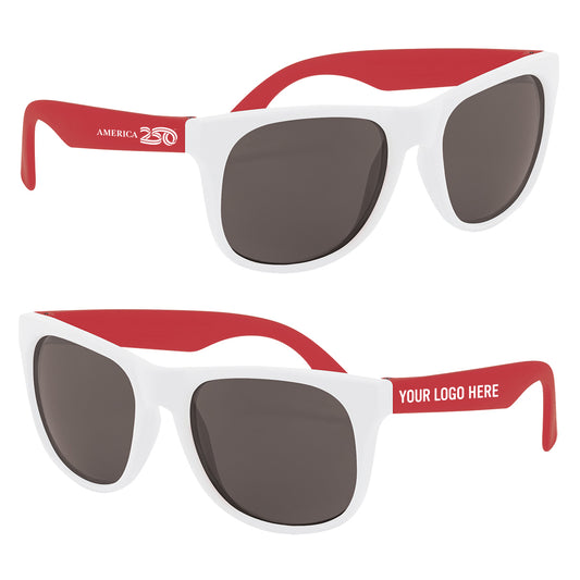 Custom logo America250™ Rubberized Sunglasses