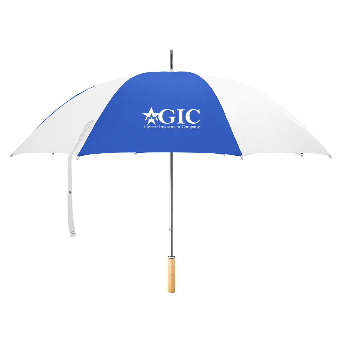 Custom logo 60" Arc Golf Umbrella