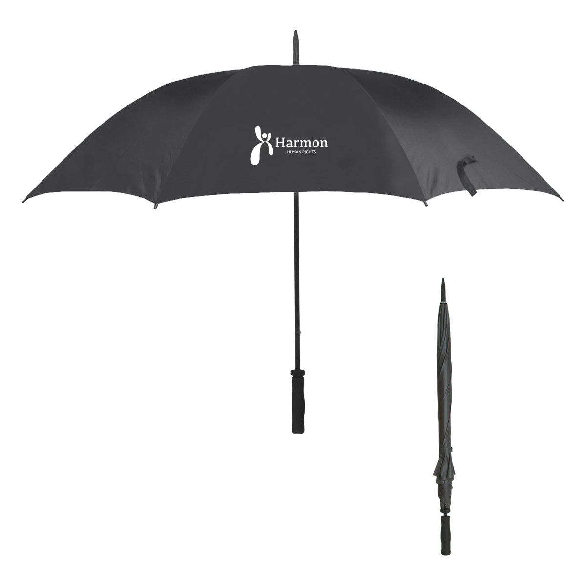 Custom logo 60" Arc Ultra Lightweight Umbrella