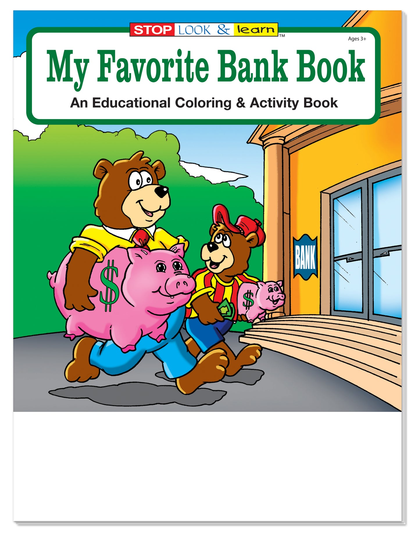 Coloring Book: My Favorite Bank
